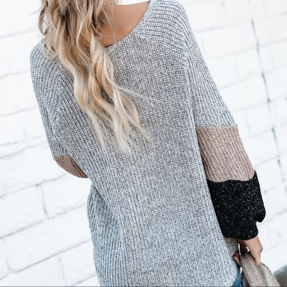 LAST‼️ Colorblock Sweater - Picture 7 of 8